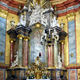 Nysa. Barokowy ołtarz w kościele p.w.św.św. Piotra i Pawła. 