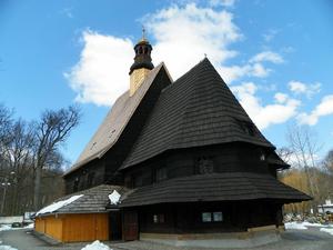 Poniszowice, kościół drewniany z końca XV wieku