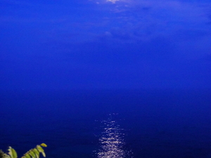 księżyc nad Adriatykiem
