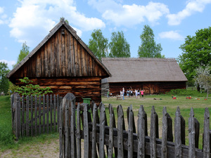 Zagroda gburska z Nakli (pocz. XXw.)