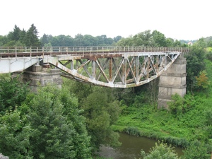 Most kolejowy na Łynie