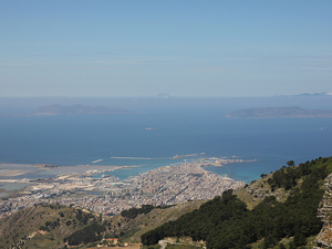 53 erice widok na trapani