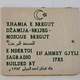 meczet Bregut - 4 języczna tablica