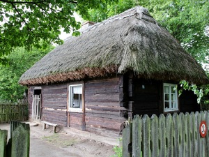 Zagroda Komornika - Godziesze Wielkie z 1895r.