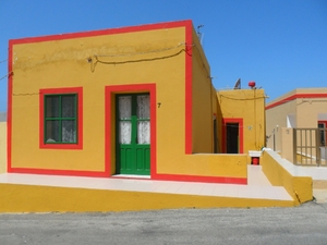 Typowe domki na Linozie