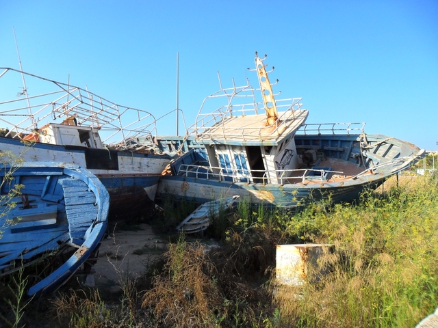Cmentarzysko arabskich łodzi, już bez patrolu