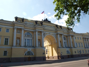 Petersburg - budynek Senatu i Synodu