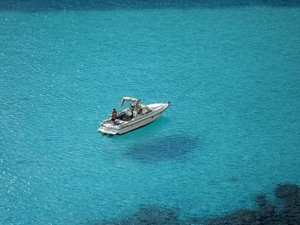 Morze pomarszczone w Cala Pulcino