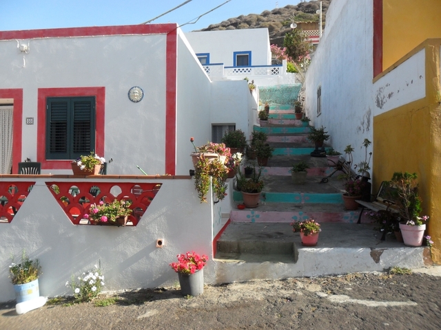 Kolorowe domy, kolorowe schody