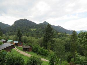 Widok ze Schroniska Orlica