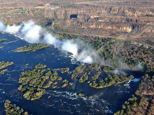 Wodospady Wiktorii, Zambia/Zimbabwe