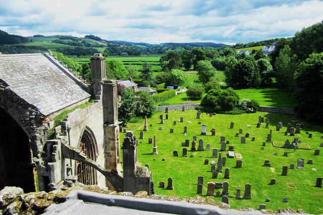 Melrose Abbey, Scottish Borders