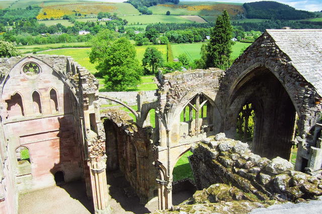 Melrose Abbey, Scottish Borders
