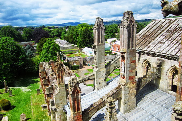 Melrose Abbey, Scottish Borders