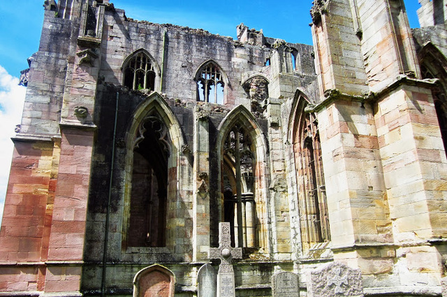 Melrose Abbey, Scottish Borders