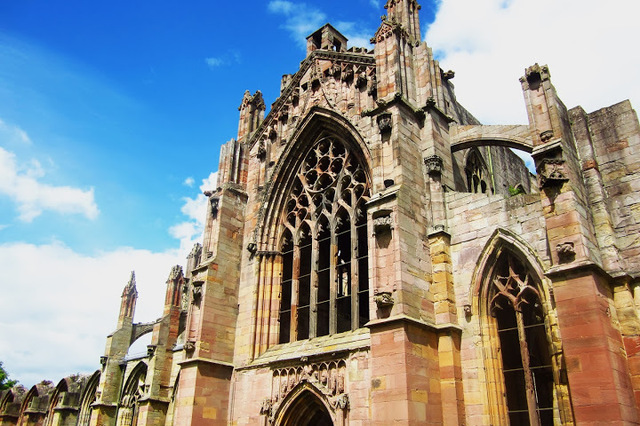 Melrose Abbey, Scottish Borders
