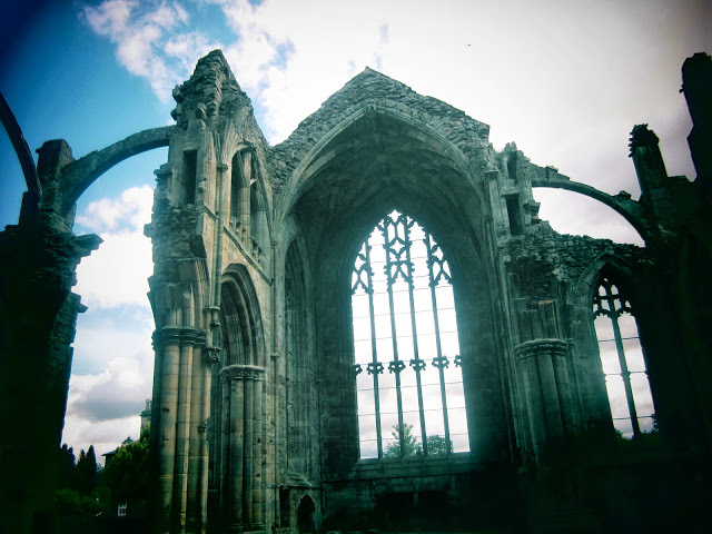 Melrose Abbey, Scottish Borders