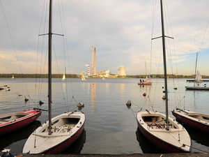 elektrownia Rybnik widziana z "Kotwicy"