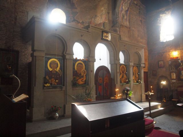 Kościół Anchiskhat  -  wewnątrz