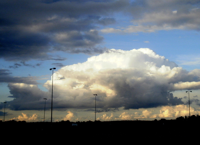 Iława - chmury