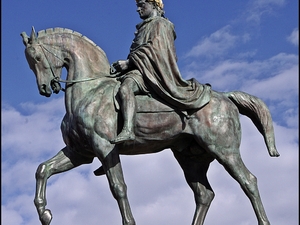 Ajaccio, konny pomnik Napoleona 