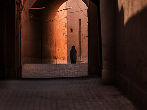 Uliczki starego Yazd