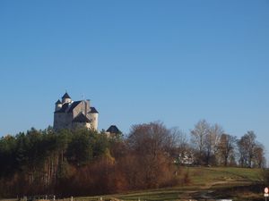 Jesienny zamek Bobolice