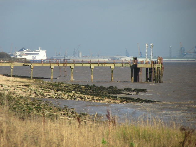 Widok na port w Hull