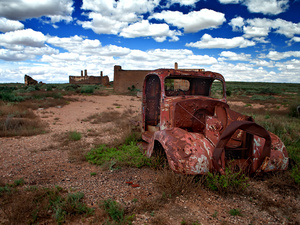 Ruiny na pustyni