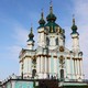 Kijów - Cerkiew św. Andrzeja w Kijowie