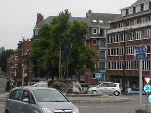 Namur -  pomnik  - zbliżenie.
