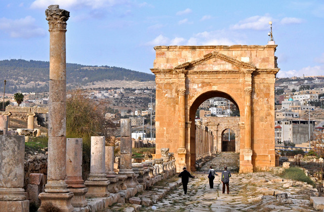 Jerash, Brama Północna