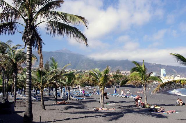 Playa Jardin, Puerto de la Cruz