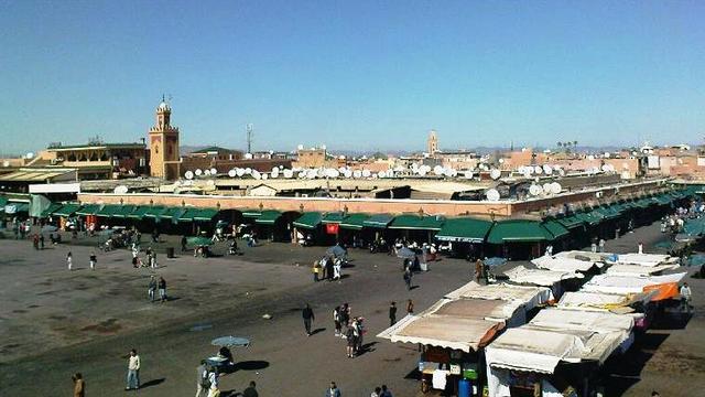 Marrakesz-Jemaa el Fna.
