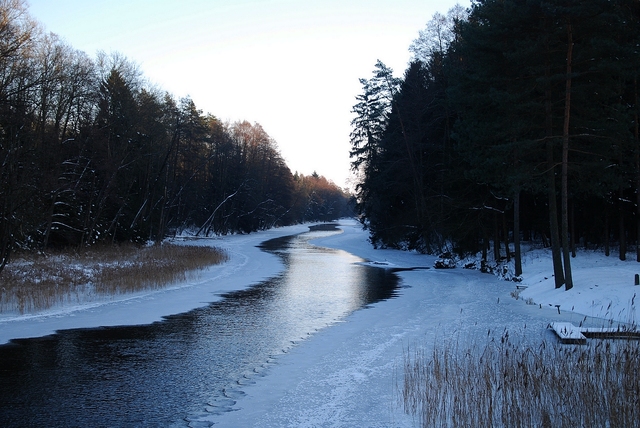 Zima na Kanale Bystrym
