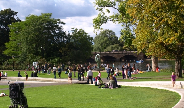 Hyde Park Fontanna (pomnik) Księżnej Diany