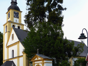 Kościół w Hradcu nad Morawicą.