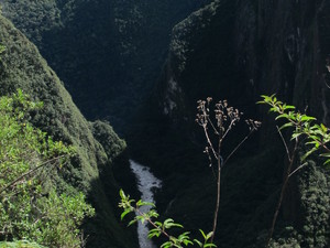 widok z Huayna Picchu