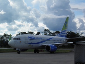nasz samolot do Bogoty