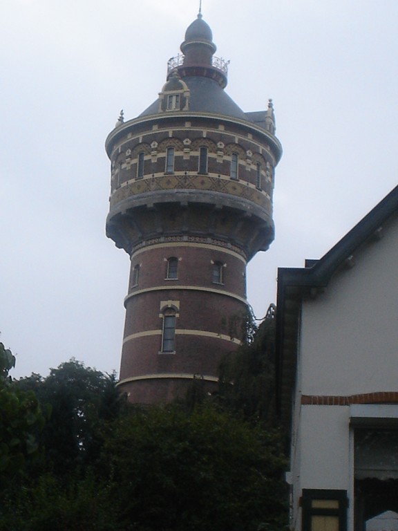 Wodna wieża ciśnień w Deventer.