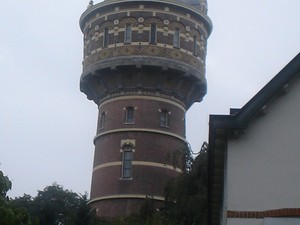 Wodna wieża ciśnień w Deventer.