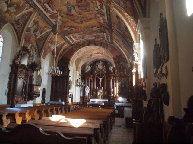 Wnętrza kościoła