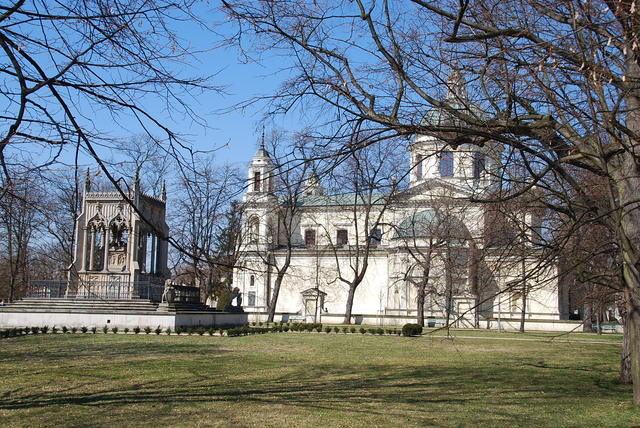 mauzoleum potockich i kościół św Anny