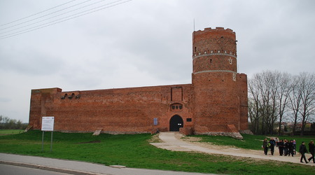 ruiny zamku w Ciechanowie