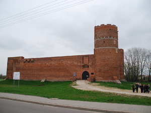 ruiny zamku w Ciechanowie