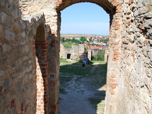 Iłża - ruiny zamku z XIV w