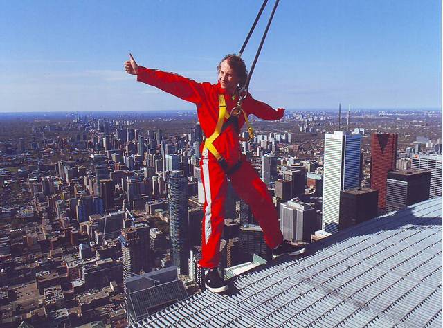 Ja na wysokosci 356 metrow,CN Tower,Toronto