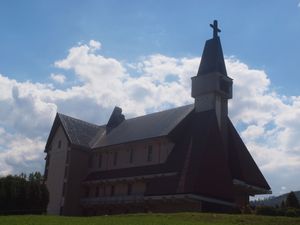 Nowy  kościół w Kasinie Wielkiej