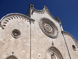 Ostuni, fasada gotyckiej katedry z 1435 r.