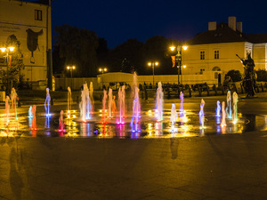 Malbork nocą